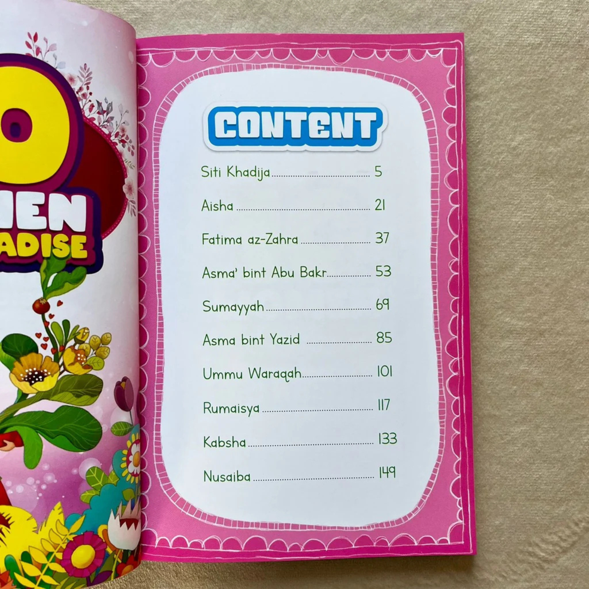 10 Women Of Paradise kids islamic books