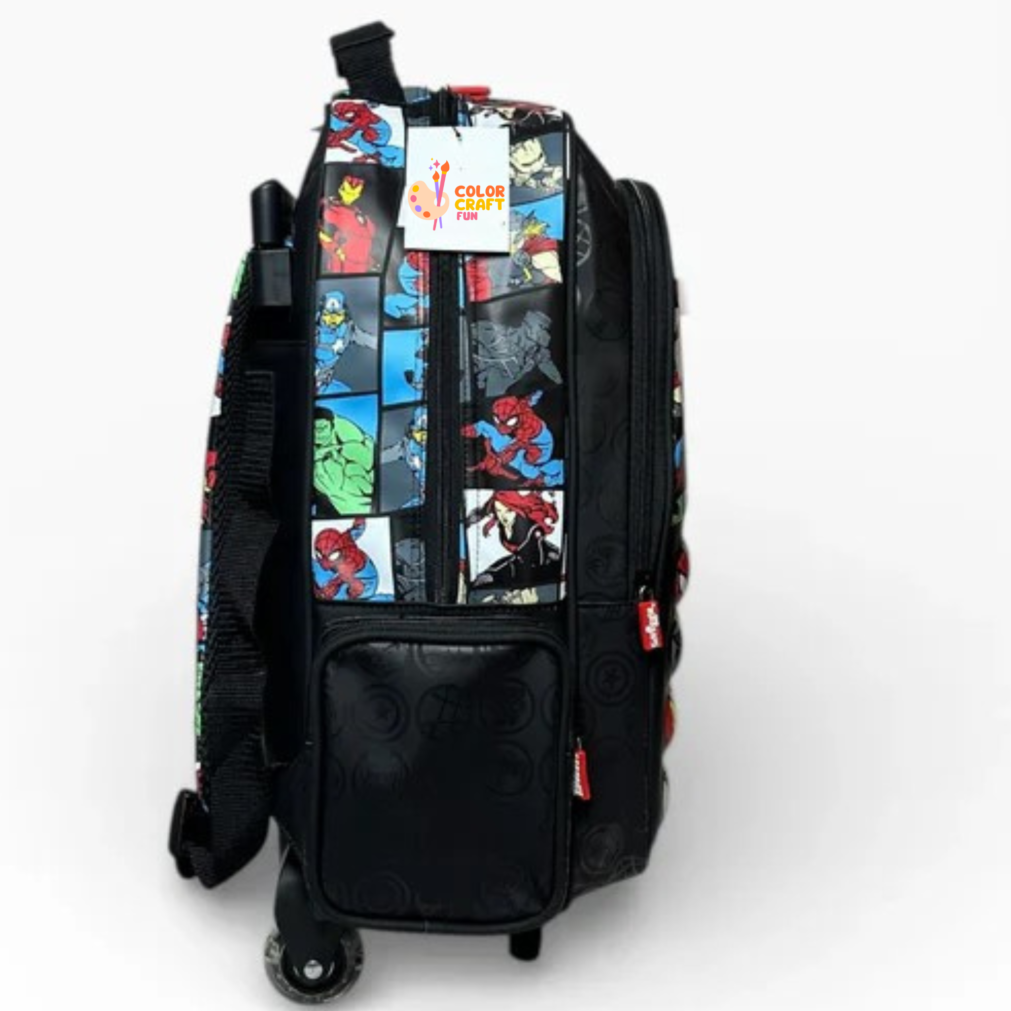 Original Marvel 2 piece Trolley Bag bundle For Grade 1 Till 5 Boys