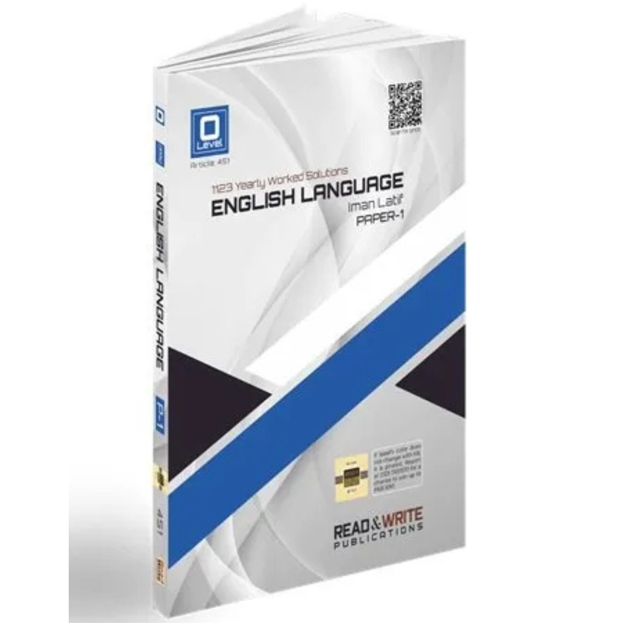 O'Level English Language Paper 1 Yearly Worked Solutions (Art #451) Read & Write