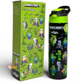 Smiggle Minecraft Stainless Metal (Thermic) Sipper Water Bottle 520ML