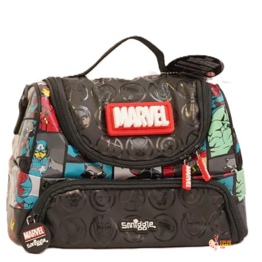 Original Marvel 2 piece Trolley Bag bundle For Grade 1 Till 5 Boys