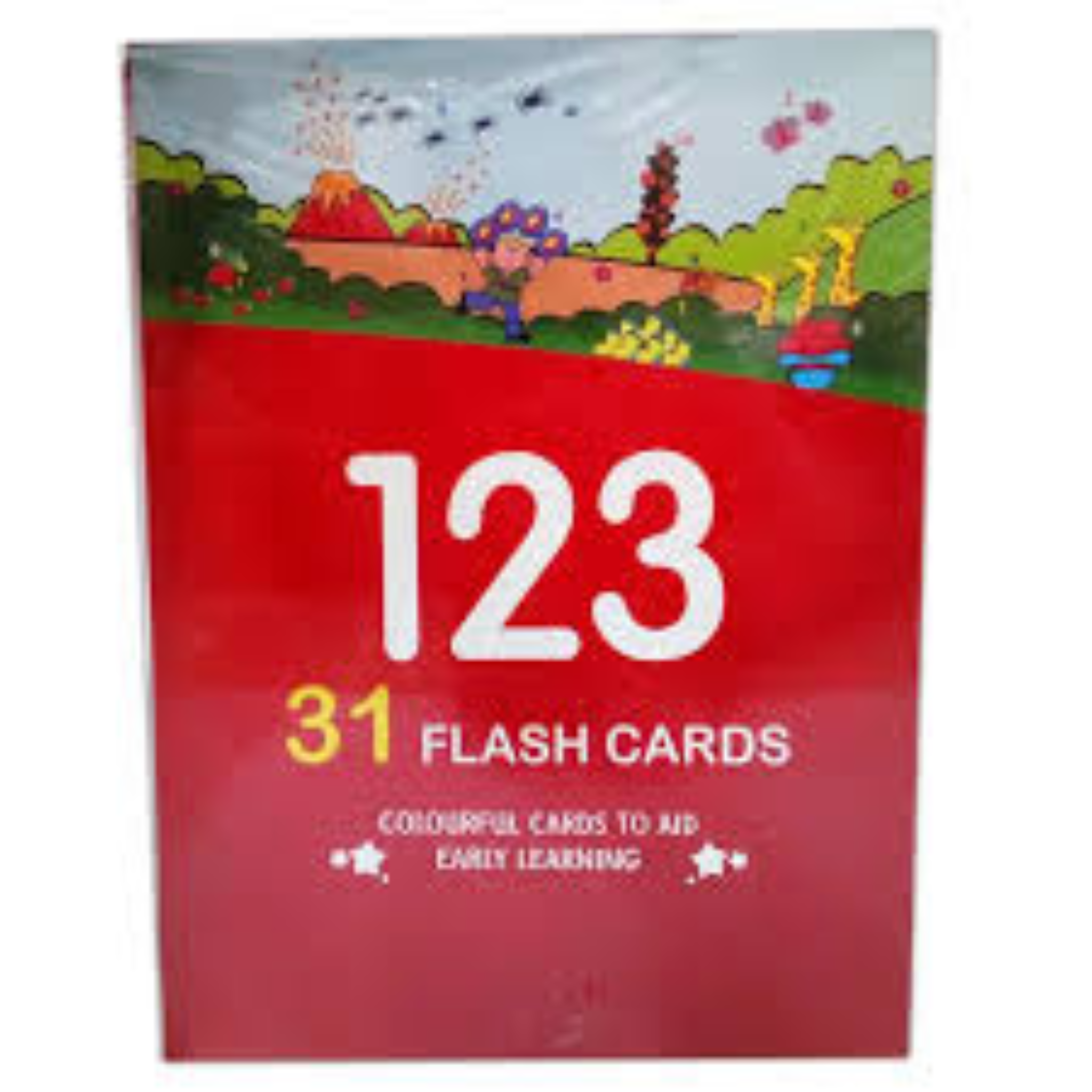 BIG Flash Card Alif Bay Jeem,,ABC,,abc,,123