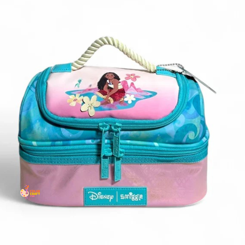 Original Moana 2 piece Trolley Bag bundle For Grade 1 Till 5 Girls