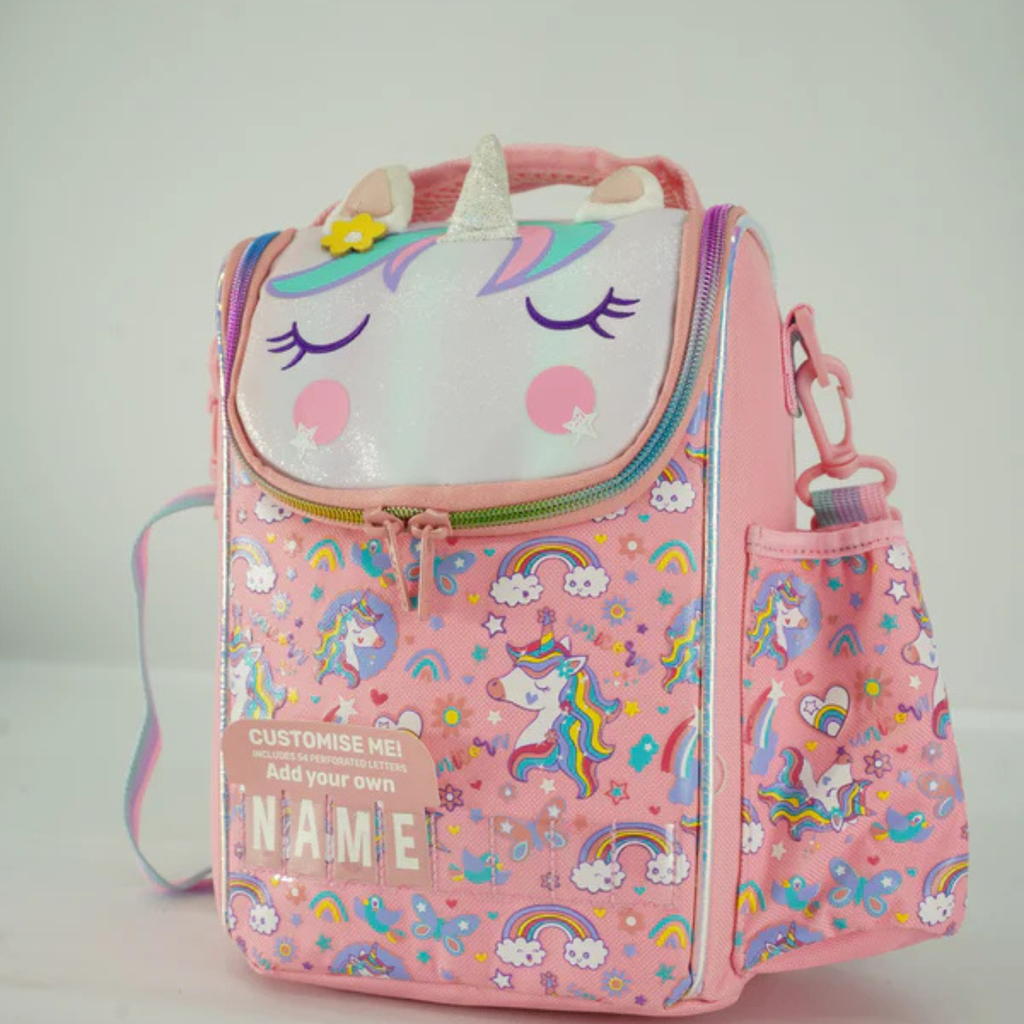 Vest-Style Sling Lunch Bag,Unicorn which is thermal insulated