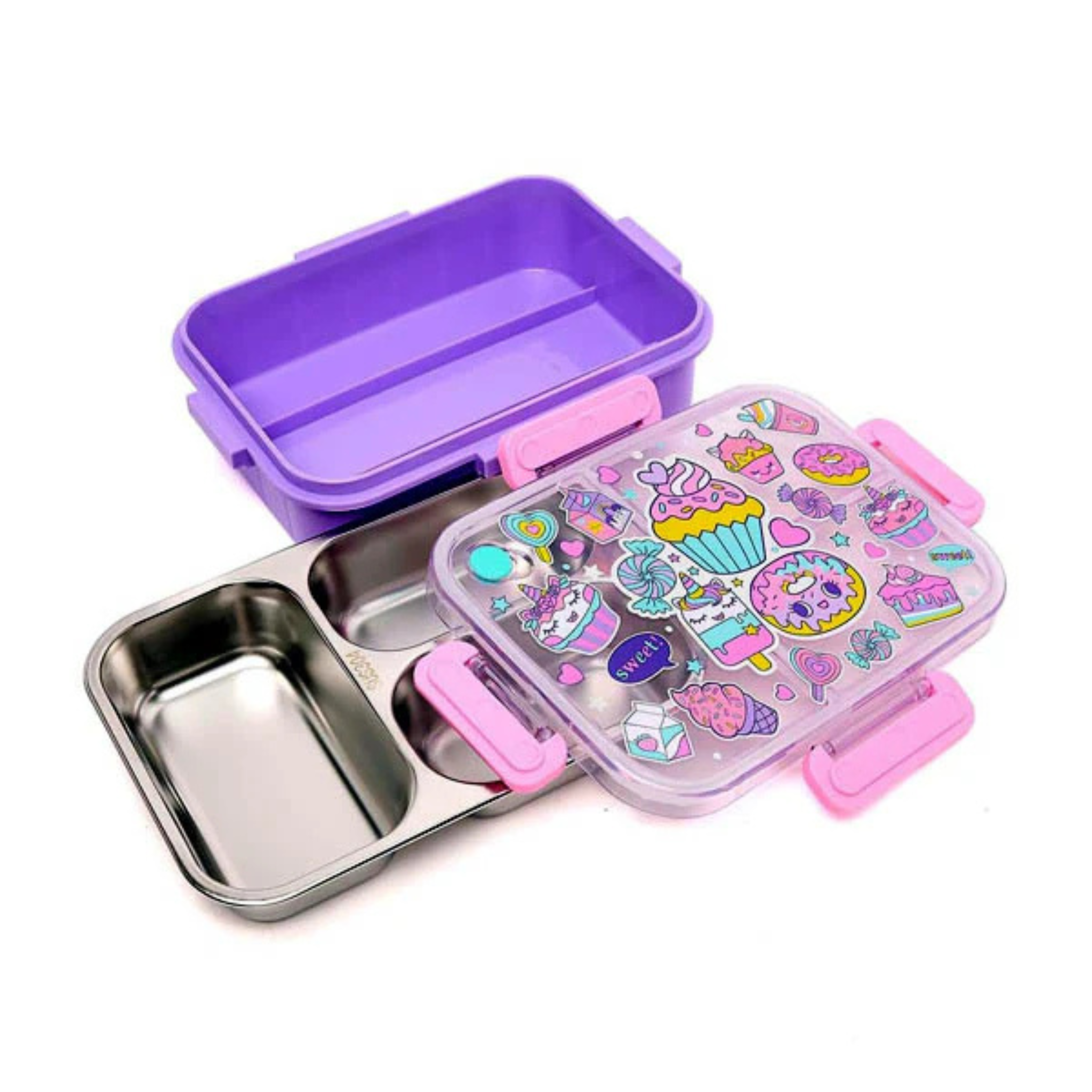 Vest Brand Cupcakes & Donuts Design Lunch Box – Sweet, Fun & Perfect for Kids