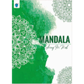 MANDALA COLORING FOR KIDS BOOK 3 GREEN