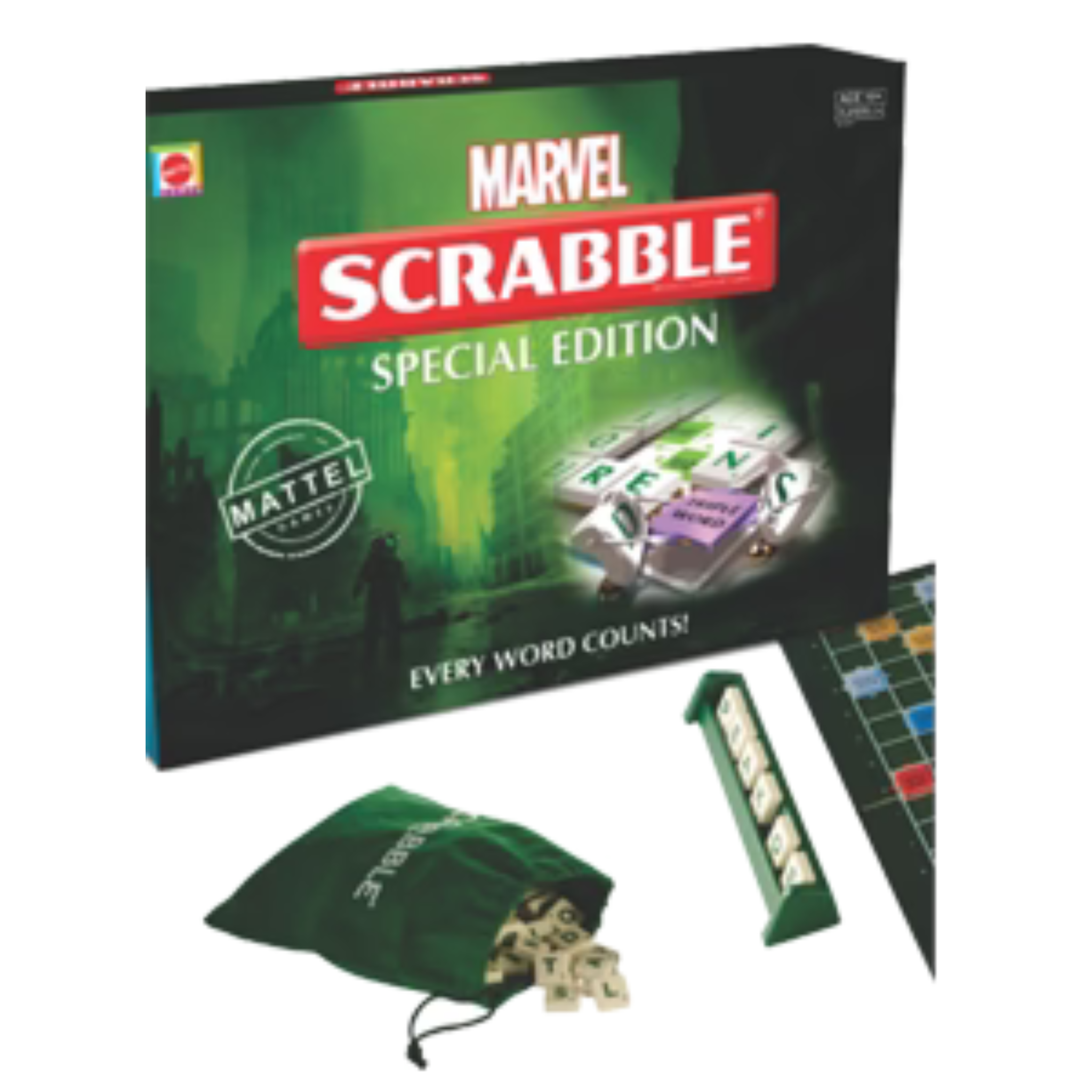 Scrabbles Special Edition Pink,green,&2 in 1