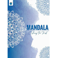 MANDALA COLORING FOR KIDS BOOK 2 BLUE