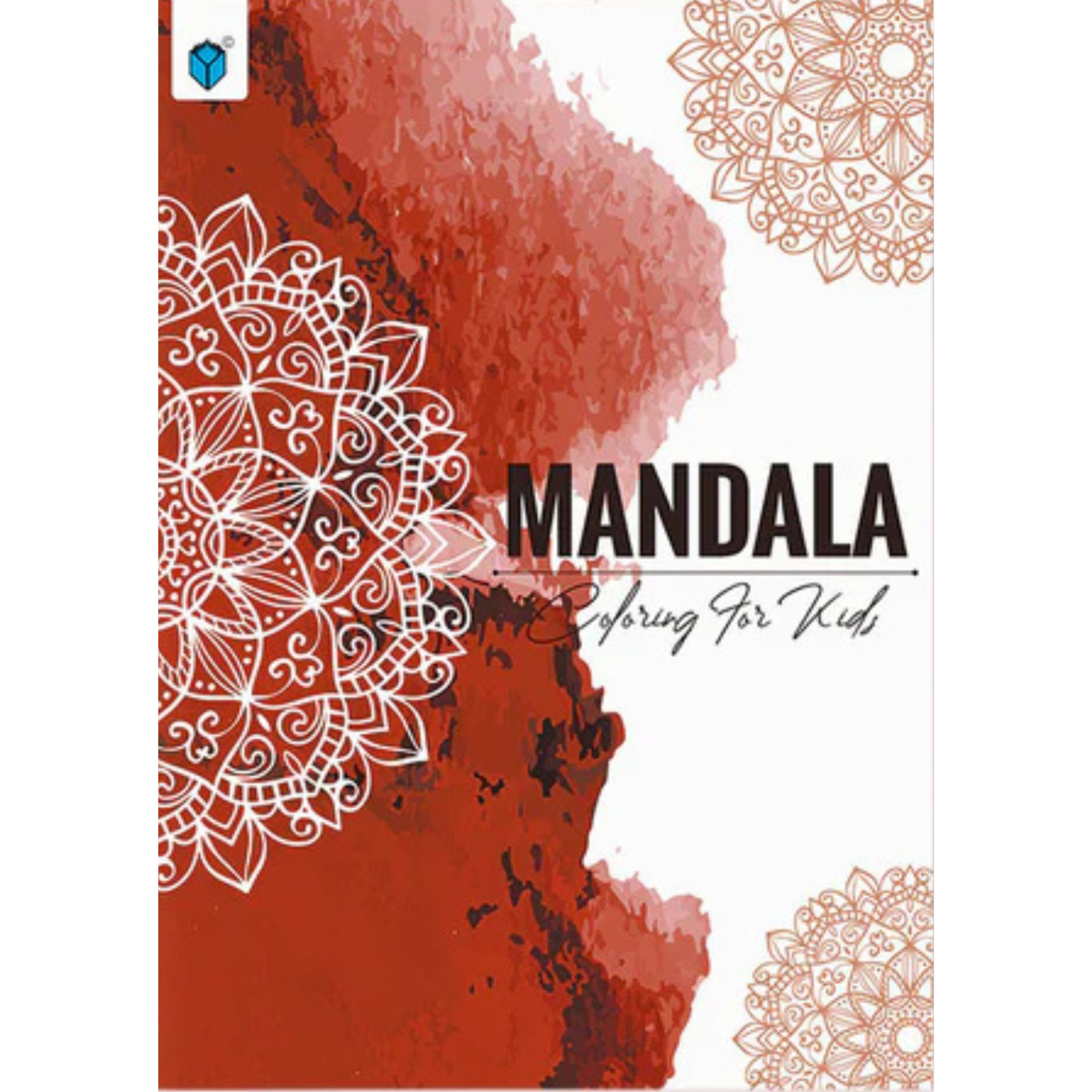 MANDALA COLORING FOR KIDS BOOK 4 BROWN