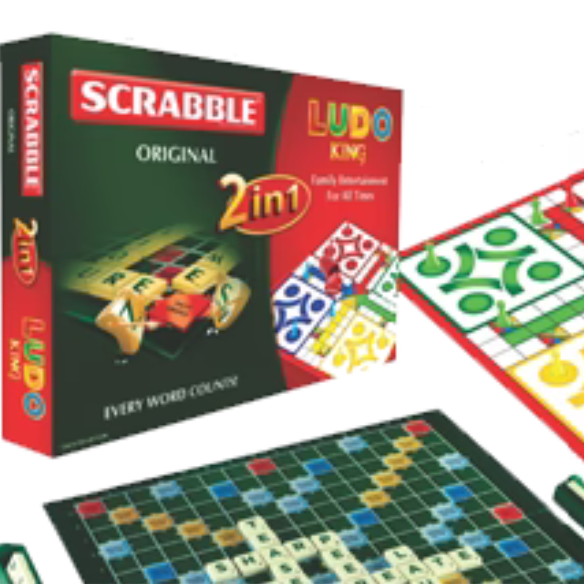 Scrabbles Special Edition Pink,green,&2 in 1