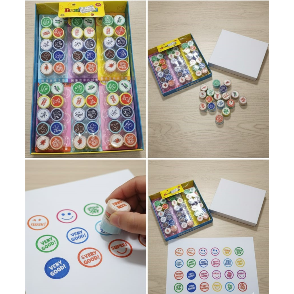 motivational stemps for kids teacher use pack of 10pcs