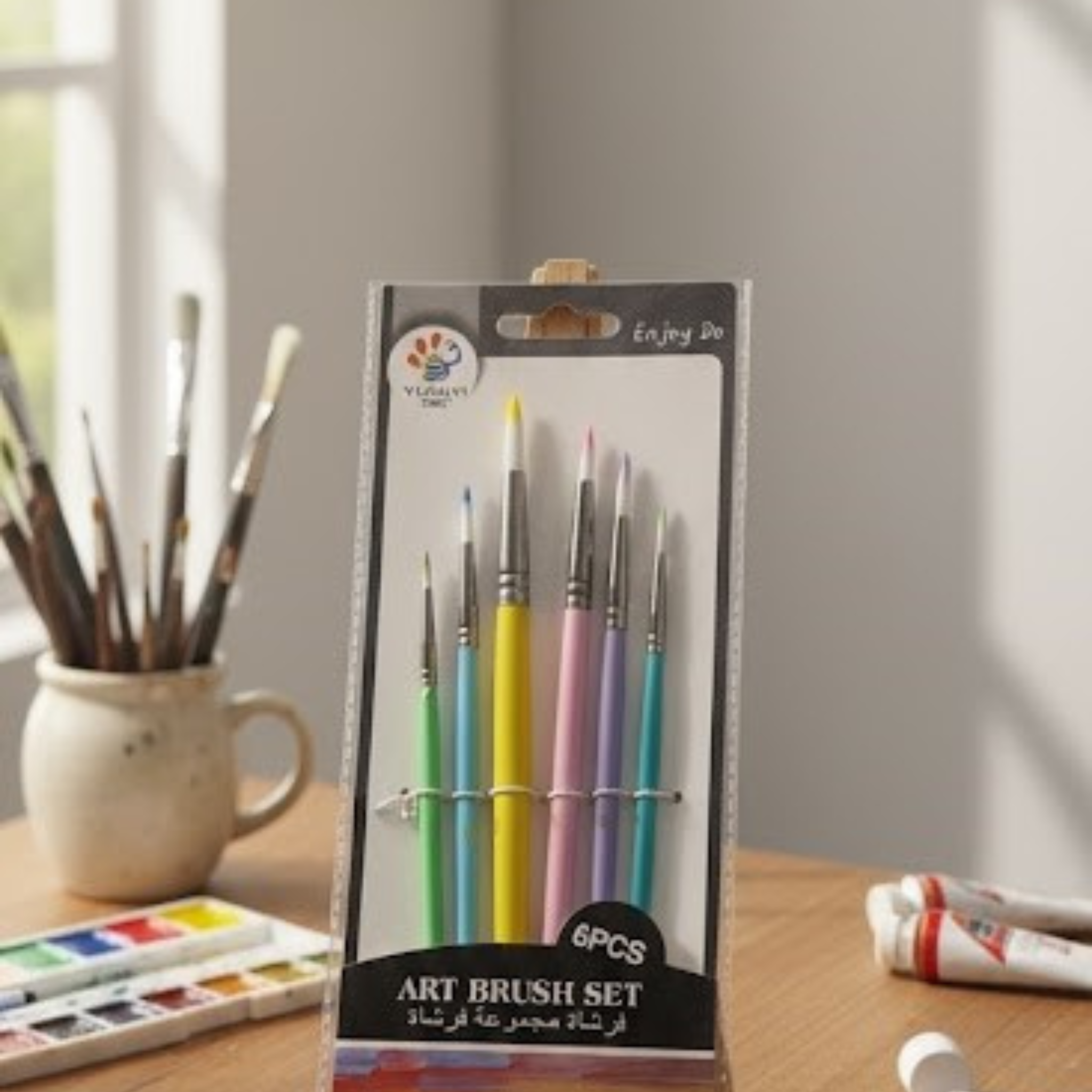 yijiayi art brush set 6 pcs