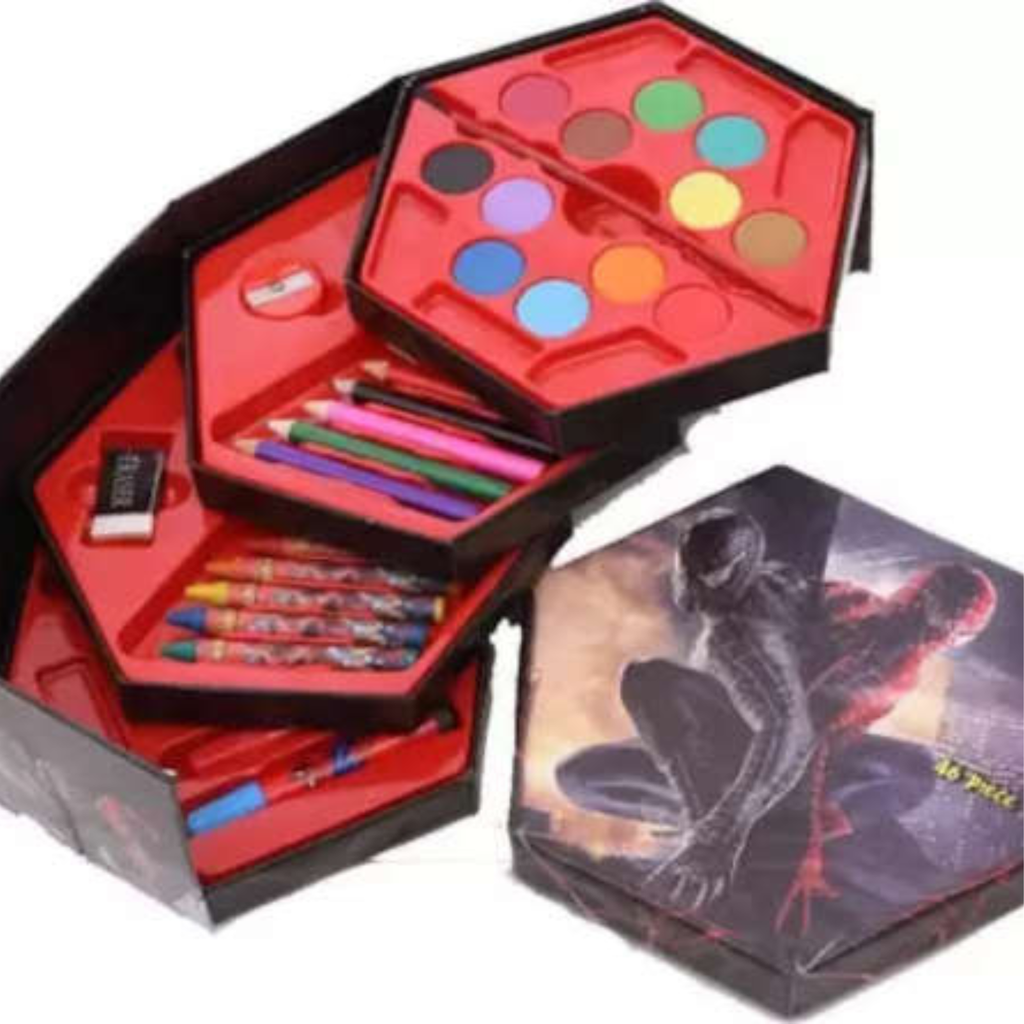45-Piece Cartoon Artist Art Kits for kids girls & boys correctors
