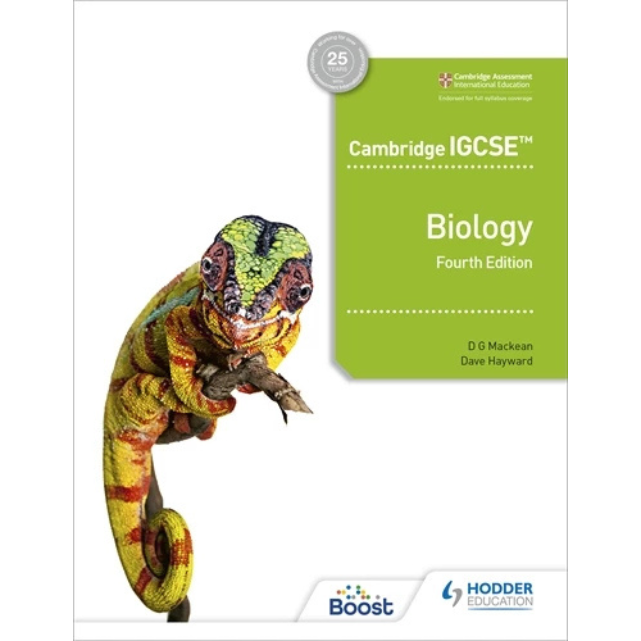 Cambridge IGCSE Biology 4th Edition Hodder by D G Mackean