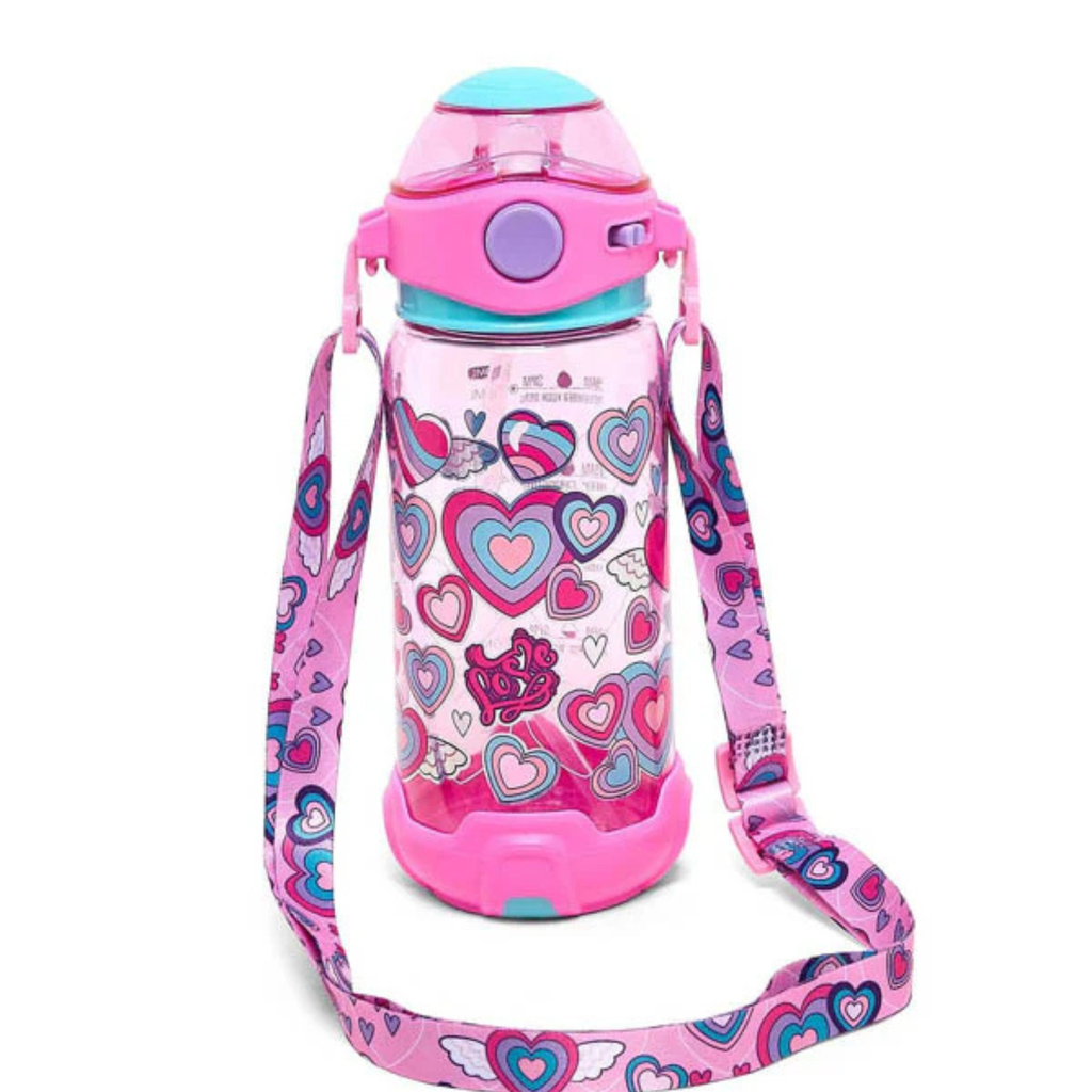 Vest Brand Heart Design Water Bottle – Adorable, Safe & Easy to Use 650ml