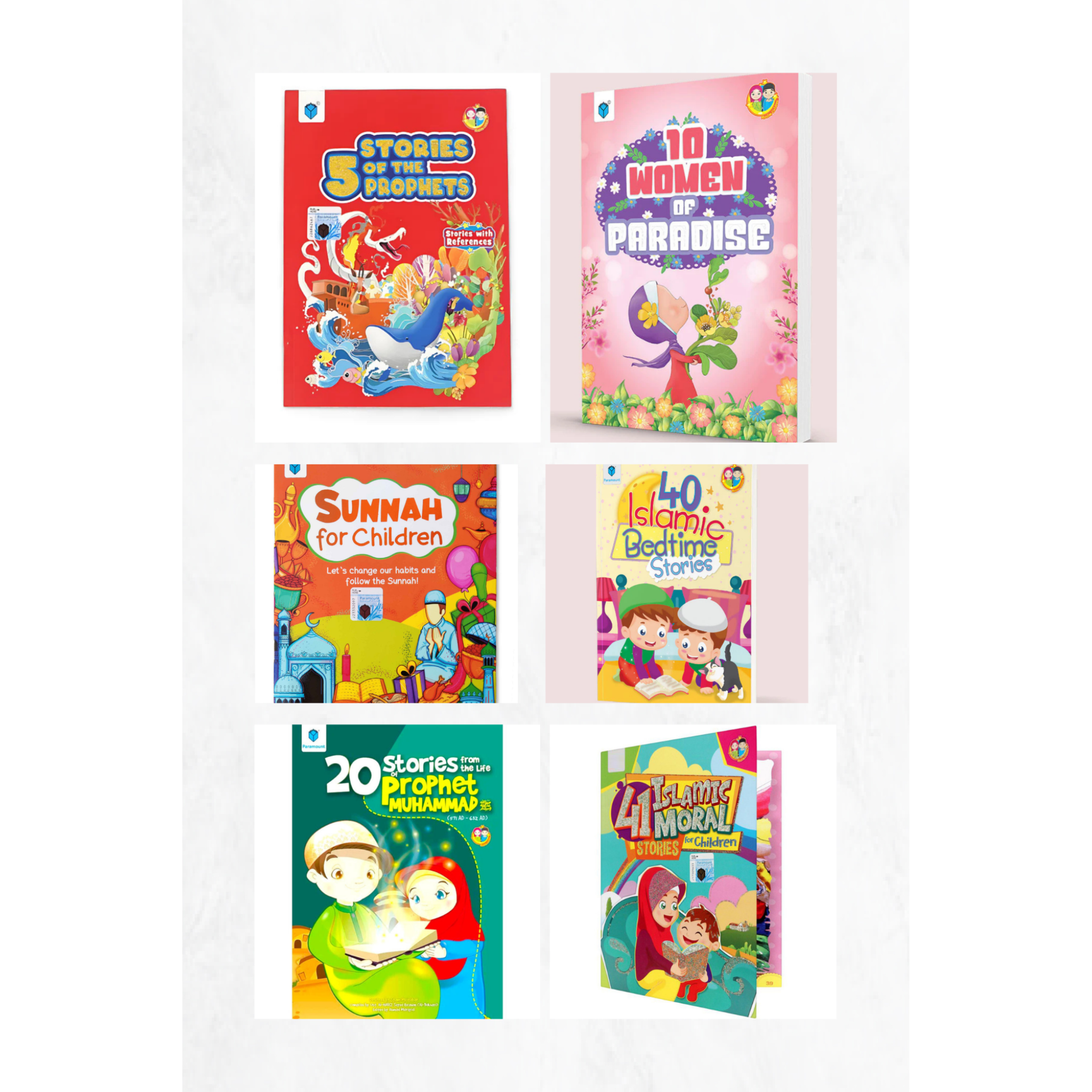deal pack of 6 islamic kids books