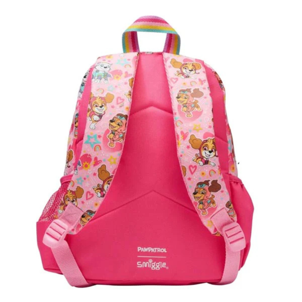 Smiggle Paw Patrol Skye Kids Backpack – 14 Inch School & Travel Bag with Water Bottle Pockets (100%orignal)