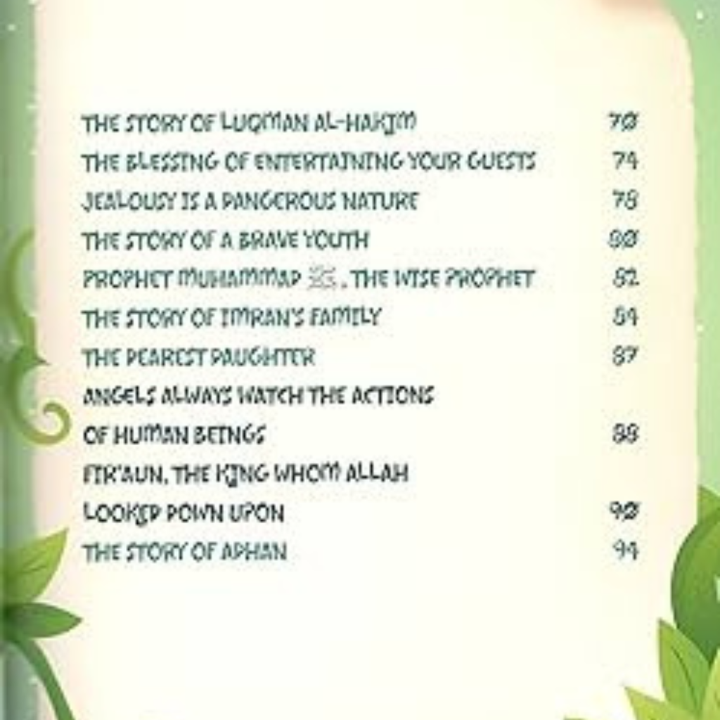 41 Islamic Moral Stories For Children