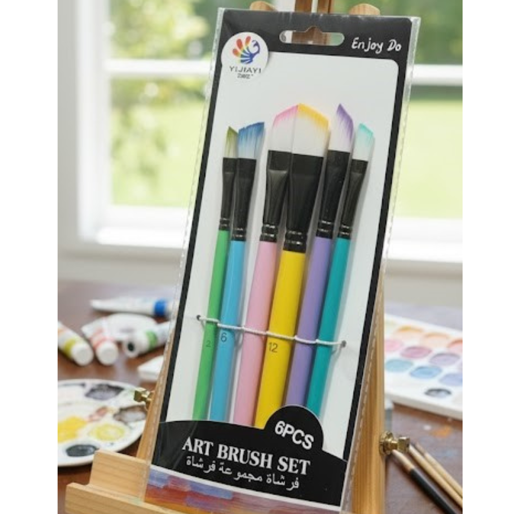 yijiayi art brush set 6 pcs