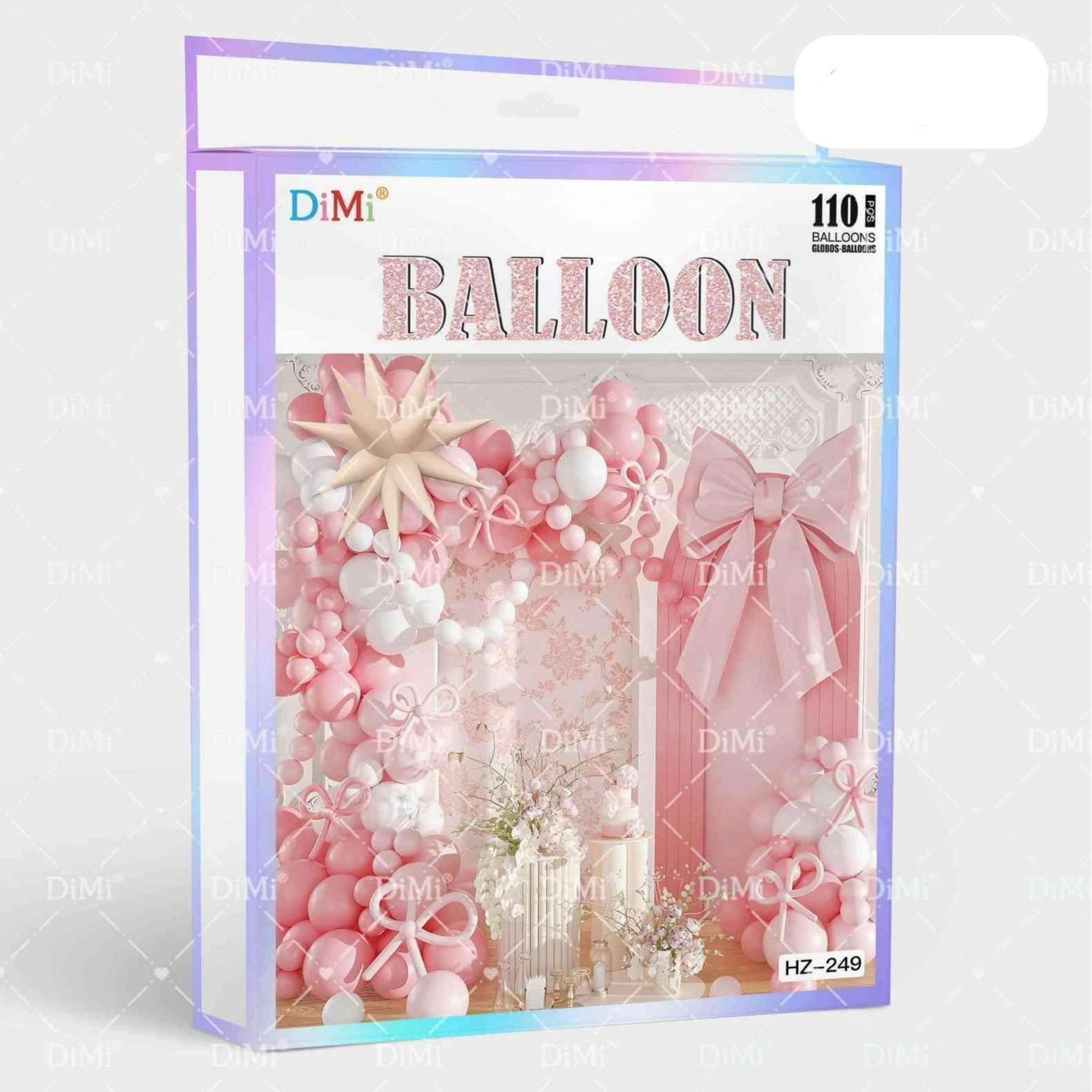party baloons decoration sets difrant design pakts