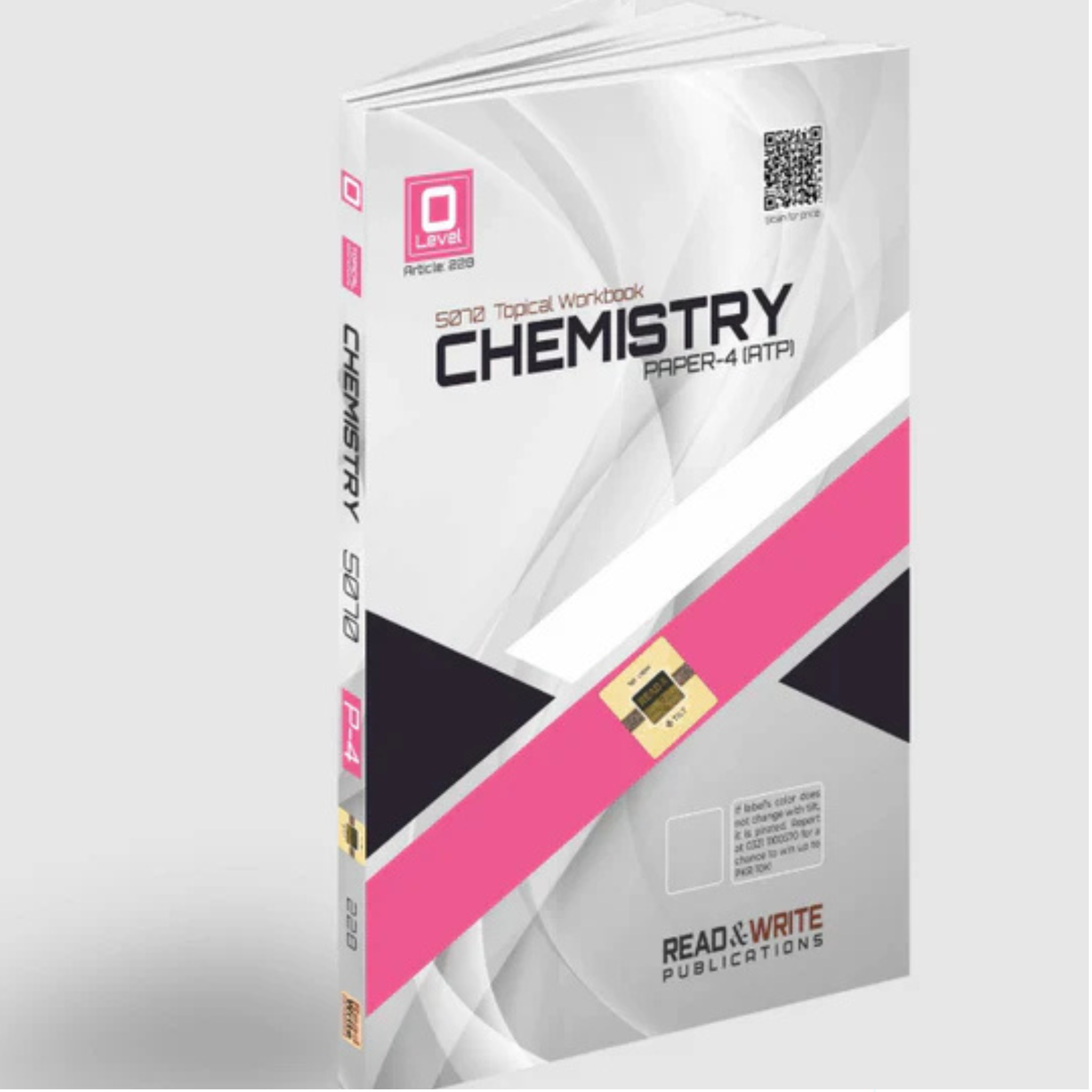 O'Level Chemistry Paper 4 ATP Topical Work book (art #228) Read & Write
