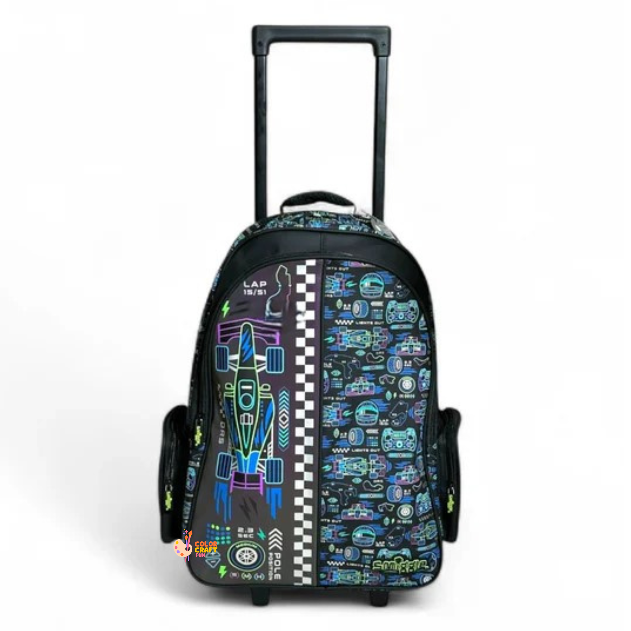 Original Formula Car 2 piece Trolley Bag bundle For Grade 1 Till 5 Boys