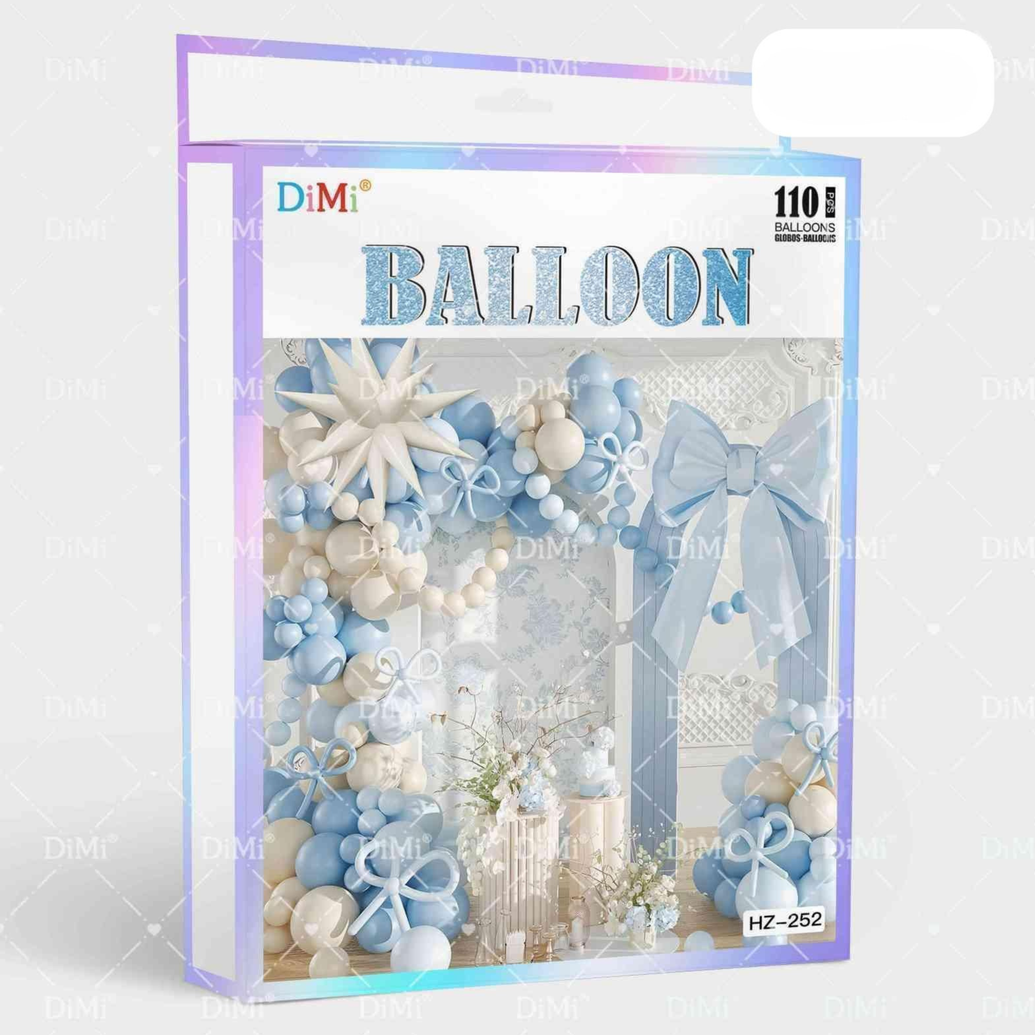 party baloons decoration sets difrant design pakts