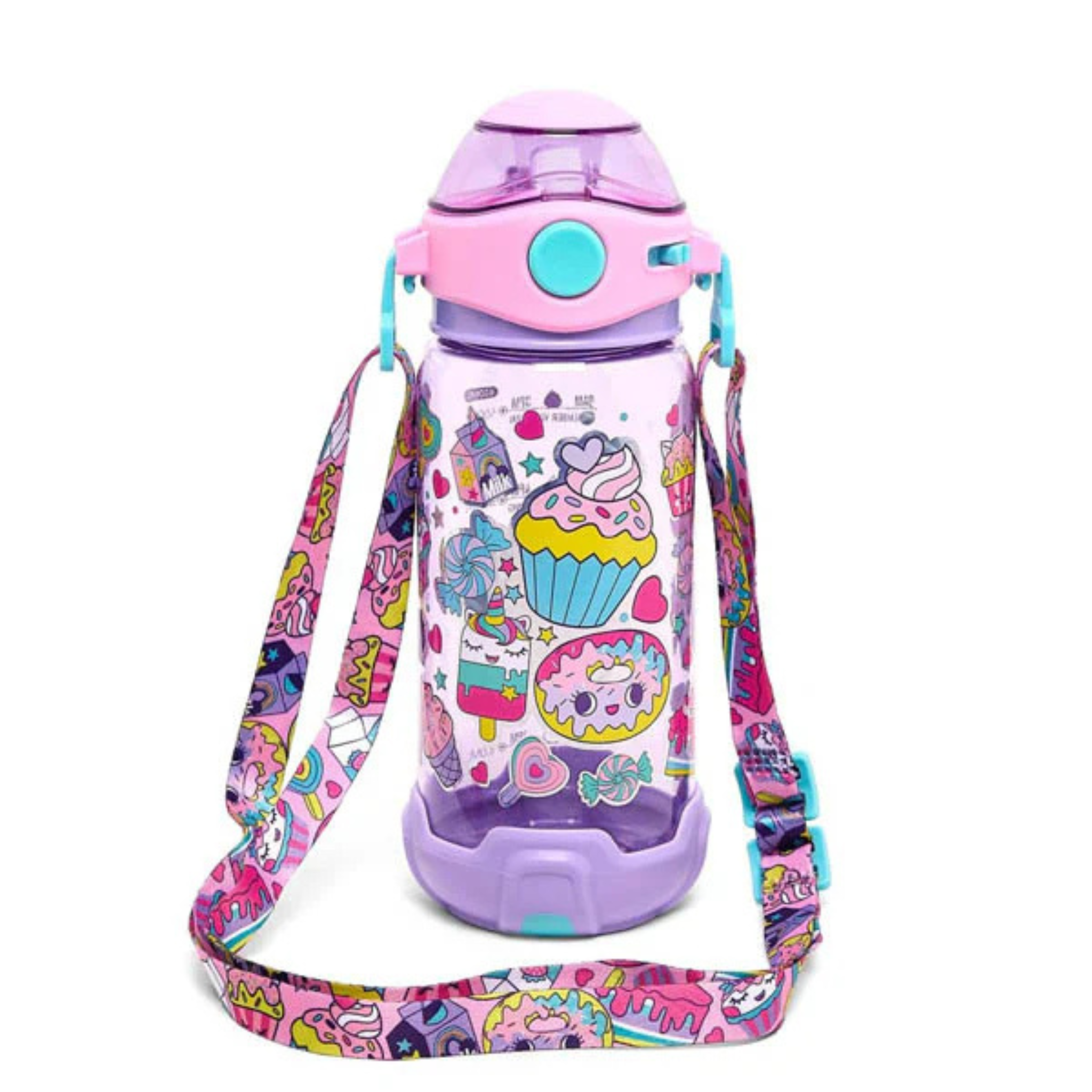 Vest Brand Cupcake Themed Water Bottle – Cute, Durable & Kid-Friendly