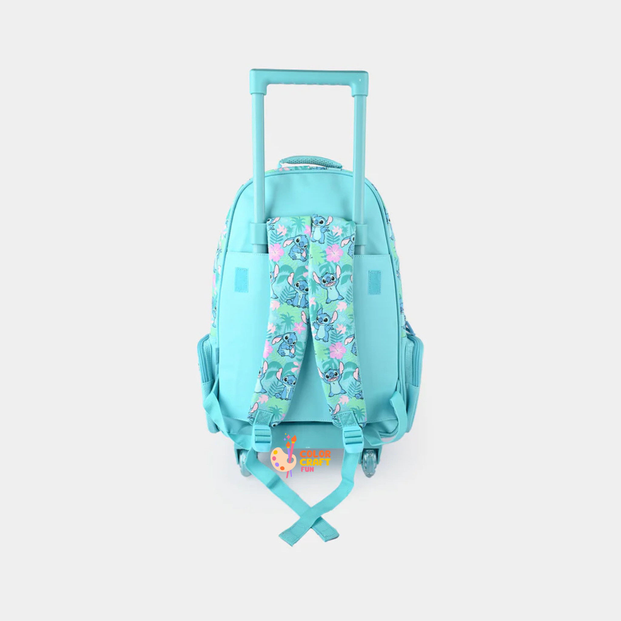 Orignal Smiggle Rolling Backpack/Trolley Bag for Kids LILOSTICH Size 19inch