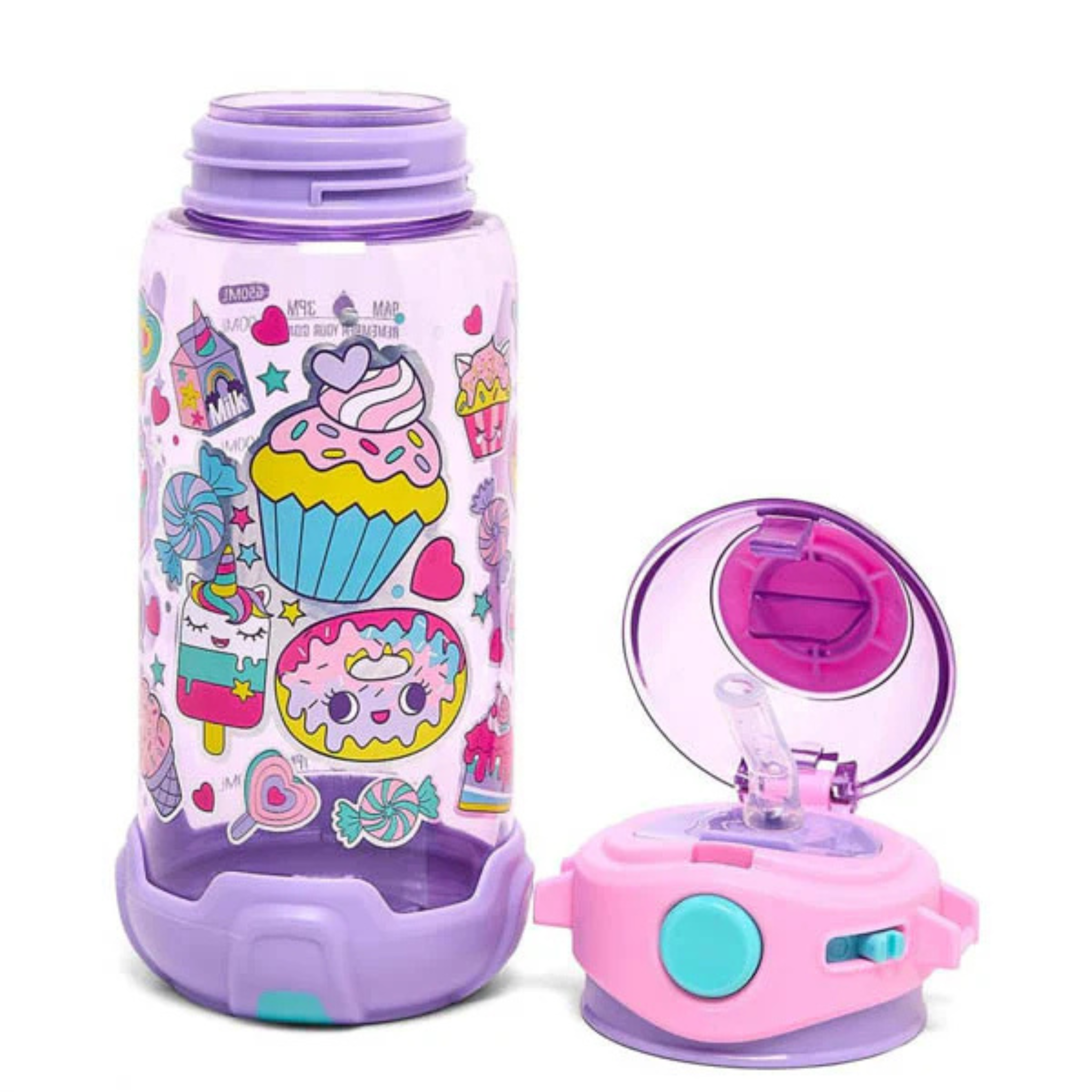 Vest Brand Cupcake Themed Water Bottle – Cute, Durable & Kid-Friendly