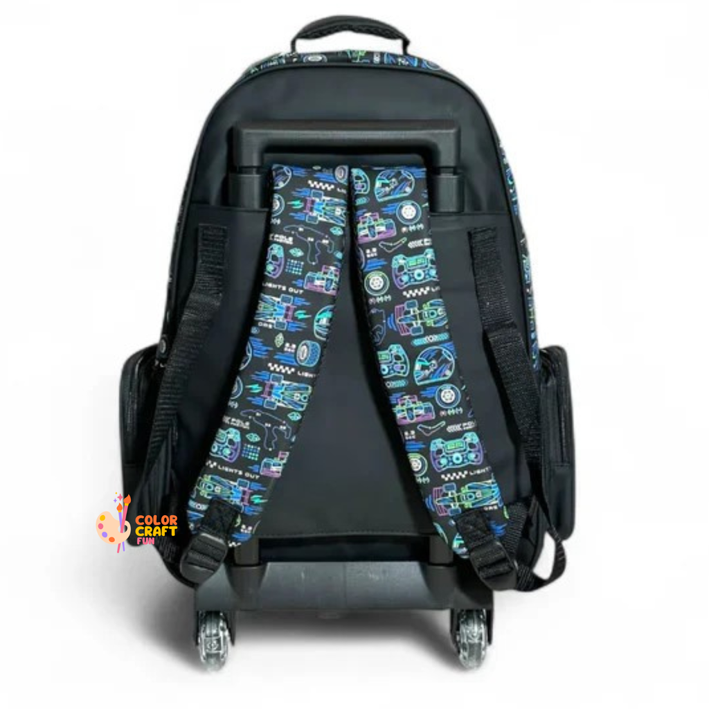 Original Formula Car 2 piece Trolley Bag bundle For Grade 1 Till 5 Boys