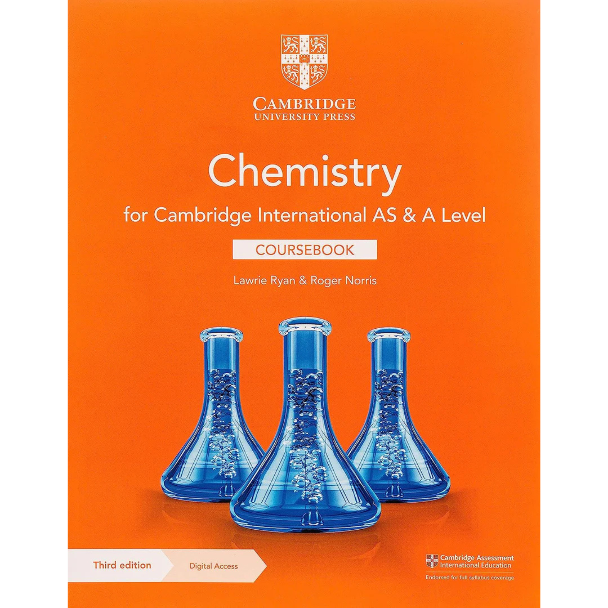 Cambridge International AS & A Level Chemistry Coursebook 3rd Edition by Lawrie Ryan, Roger Norris