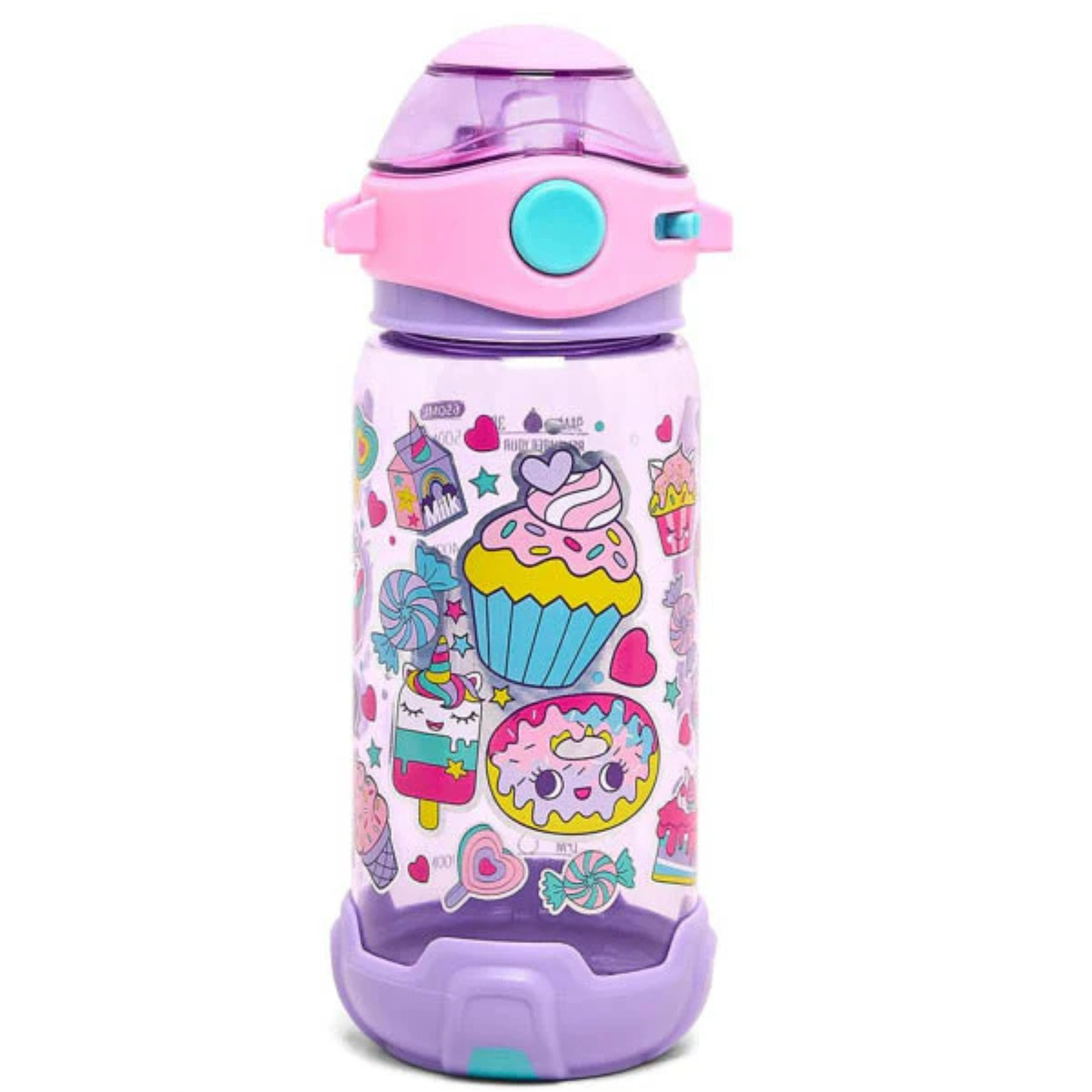 Vest Brand Cupcake Themed Water Bottle – Cute, Durable & Kid-Friendly