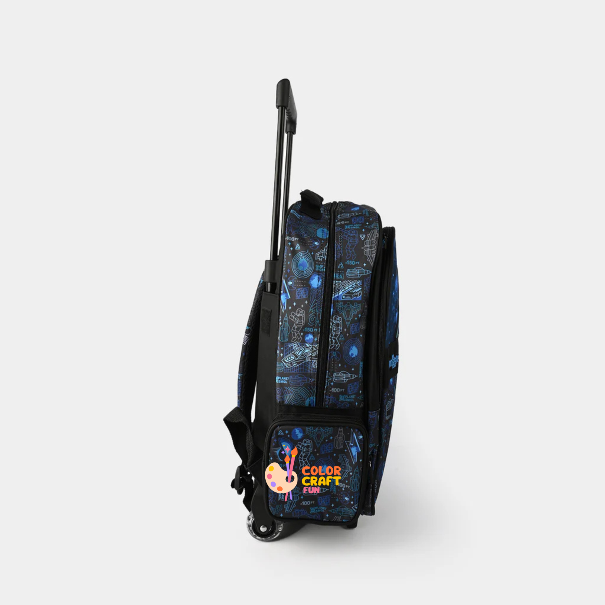 Orignal Smiggle Rolling Backpack/Trolley Bag for Kids SPACE Size 19inch