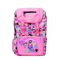 Smiggle Pink Astronaut Cat Foldover School Bag for Kids | Premium Durable Backpack (Grade 3–8)xl size (100%orignalO)