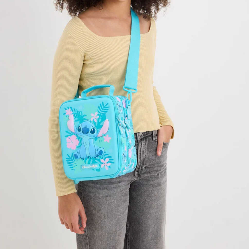 smiggle lillo stich hard top Themed Two Compartment Insulated Lunch Bag