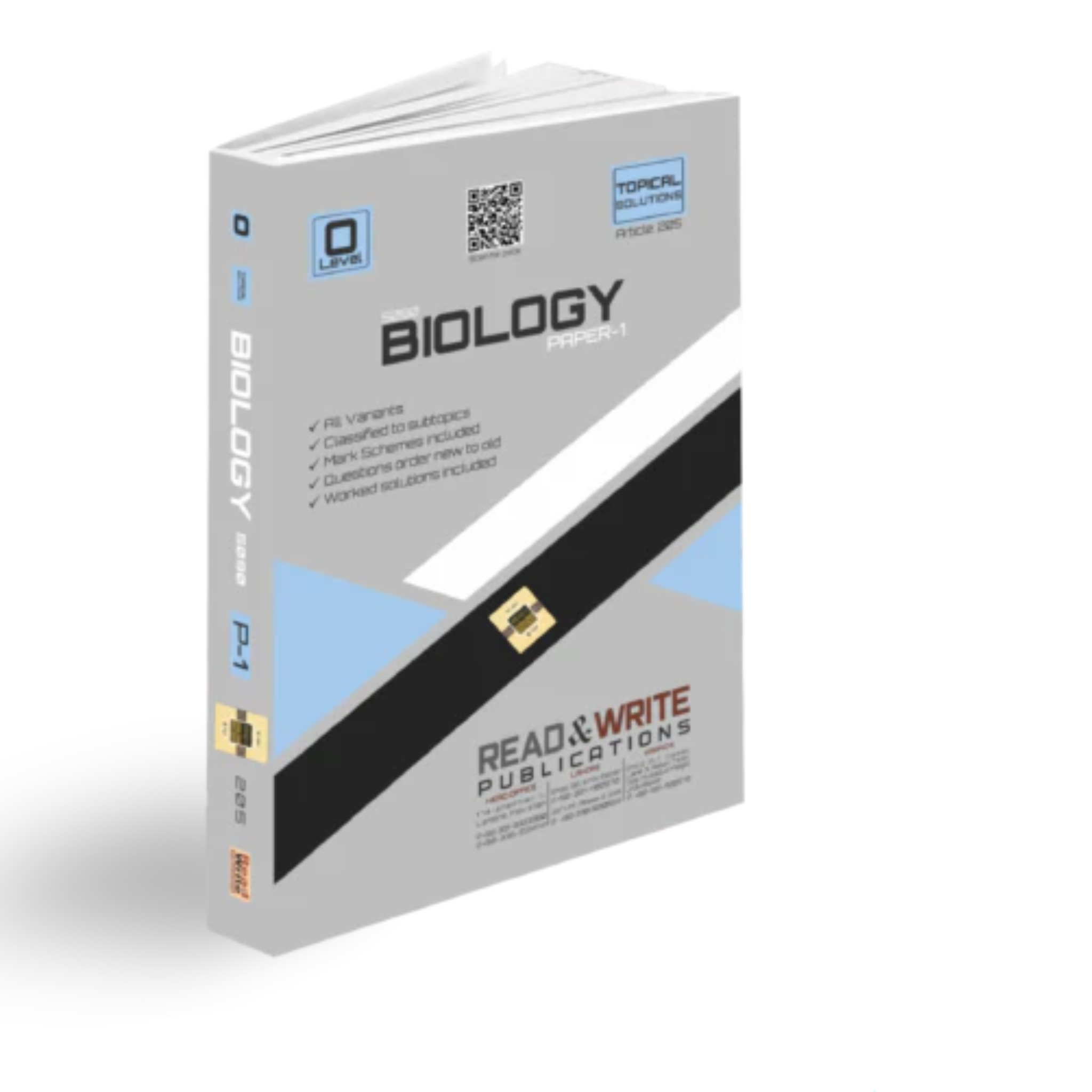 O'Level Biology P1 Topical MCQs (Art #205) Read & Write