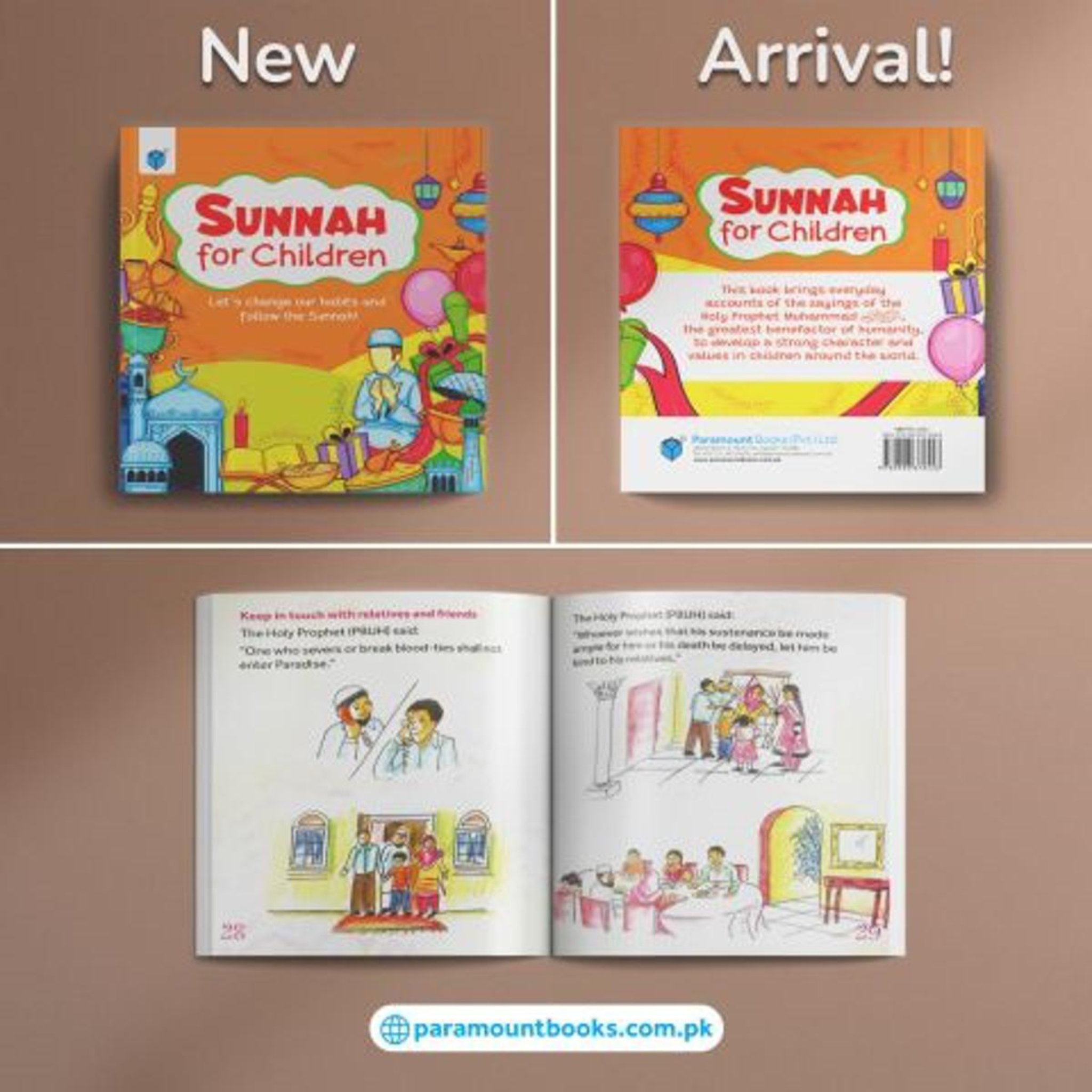 "Sunnah For Children" islamic book for kids