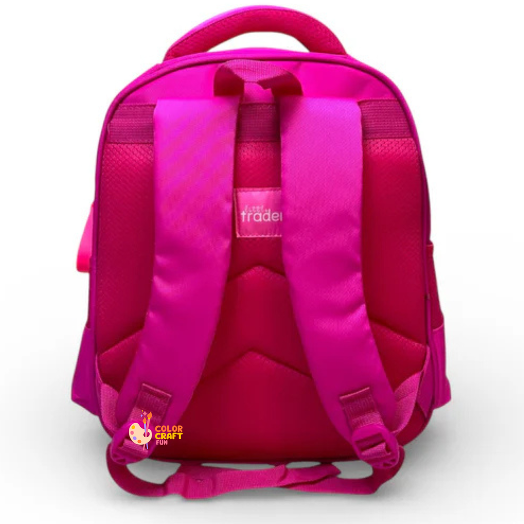 14 Inch 3D Melody School Bag For Nursery Till KG Girls ( With Keychain )