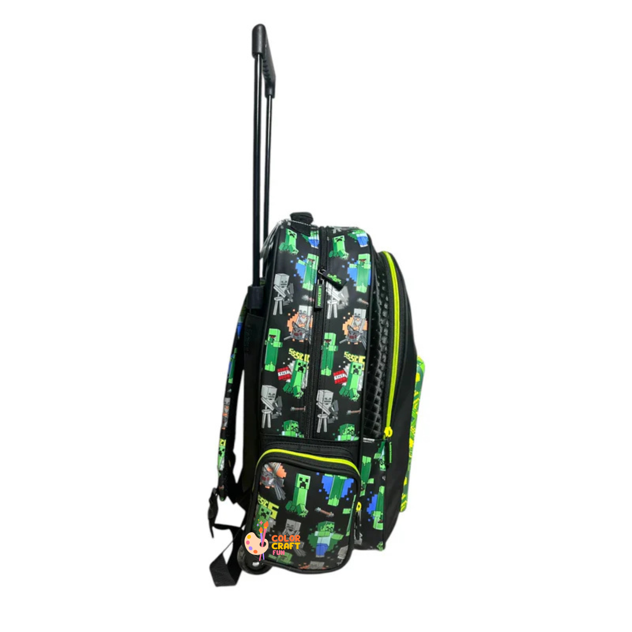 Original Minecraft 2 piece Trolley Bag bundle For Grade 1 Till 5 Boys