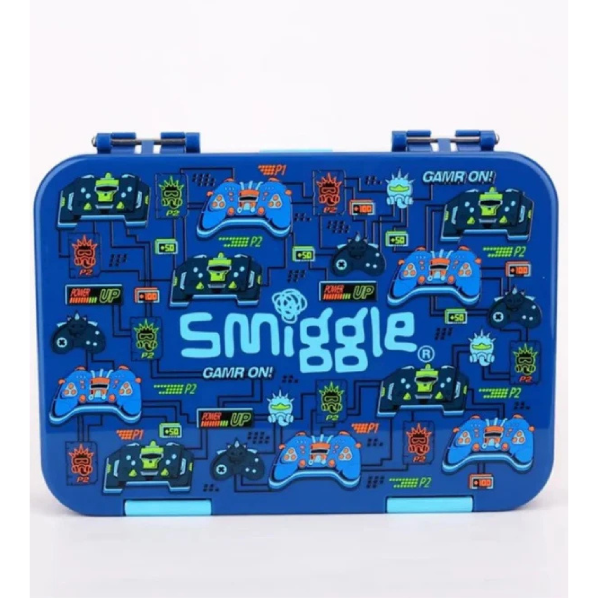 Smiggle Game On Medium Bento Lunch Box for Kids – BPA-Free, Durable & Eco-Friendly