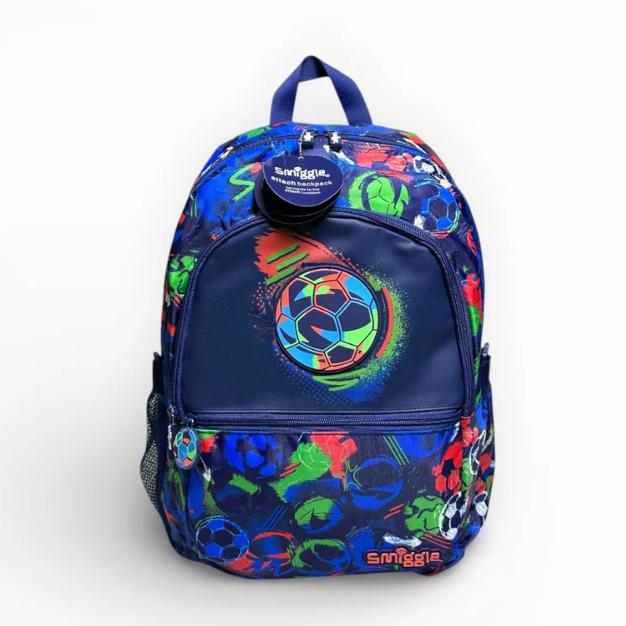 Smiggle Original 17 Inch Football School Bag For Grade 1-3 boy
