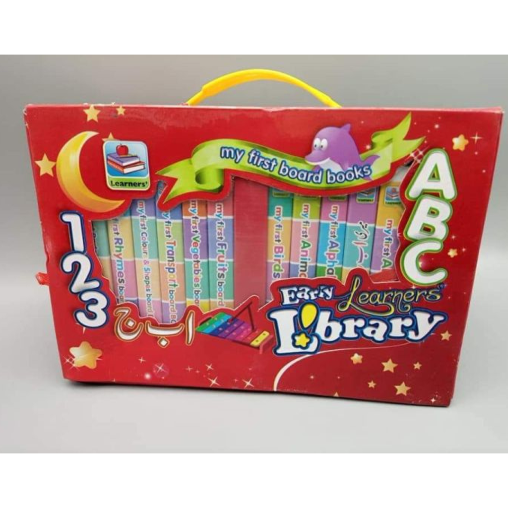 My First Learning My First Learning Library (box set of 12 board books )