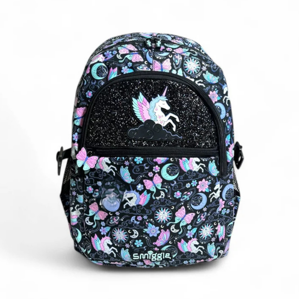 Smiggle Original 17 Inch Unicorn School Bag For Grade 1-5 Girls