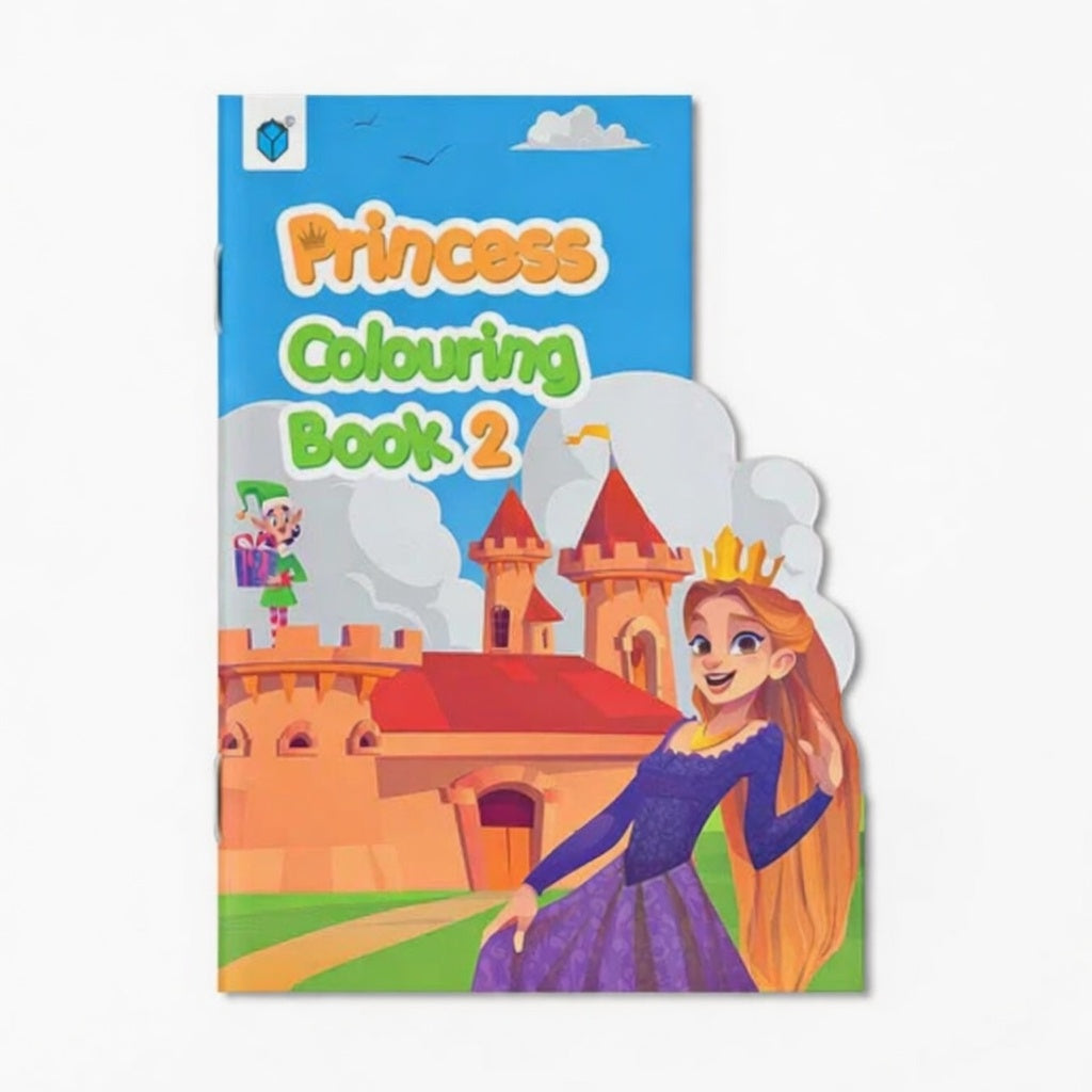 PRINCESS COLOURING BOOK 2 (DIY-CUT)