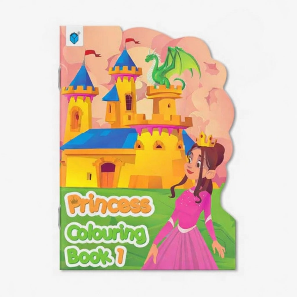 PRINCESS COLOURING BOOK 1 (DIY-CUT)