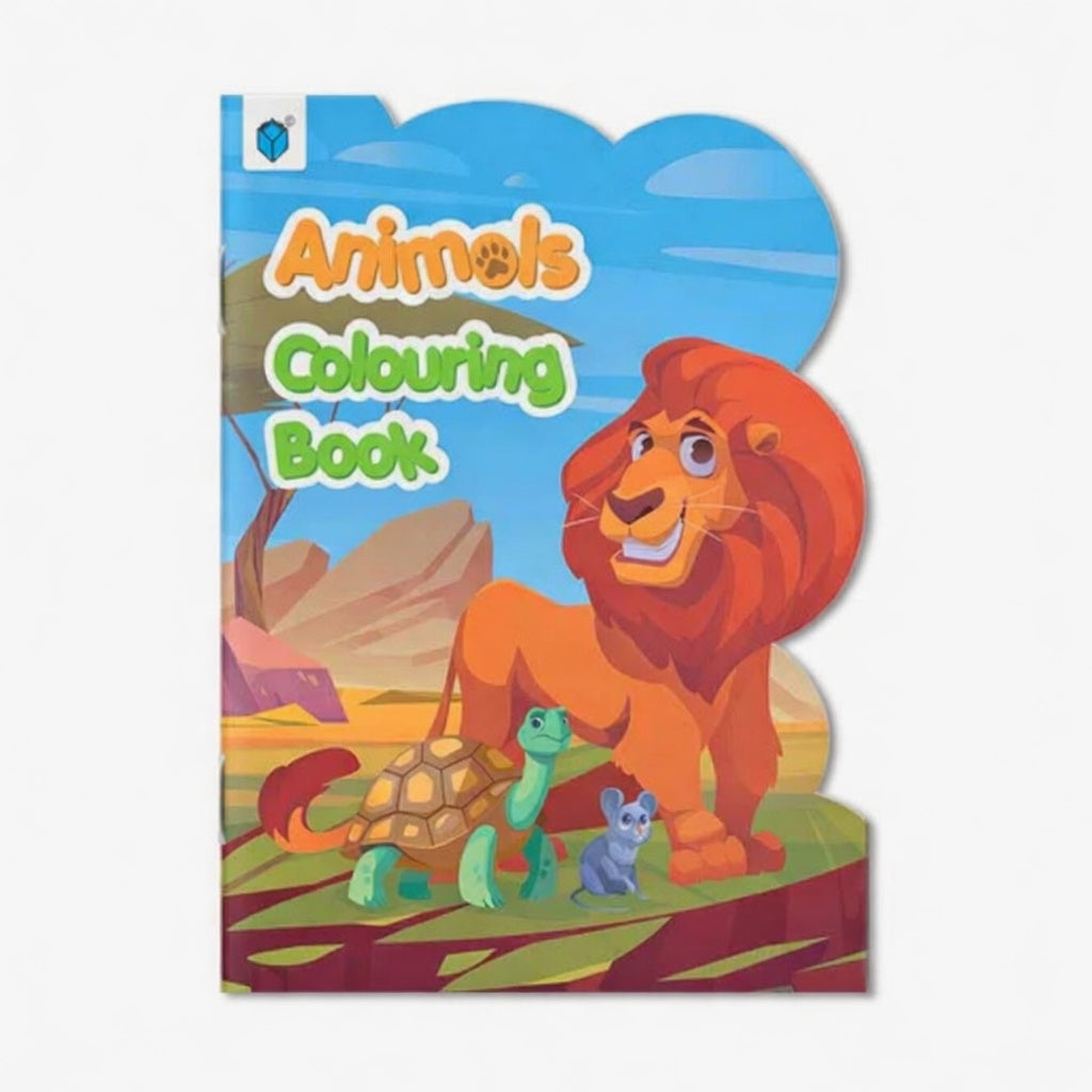 ANIMALS COLOURING BOOK (DIY-CUT)