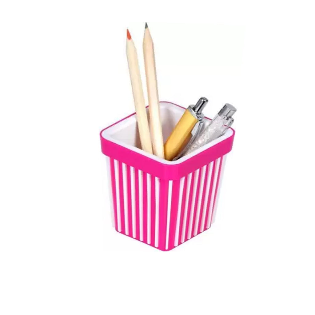 Plastic squair Pencil Holder Pen Containers, Dual-Purpose ...